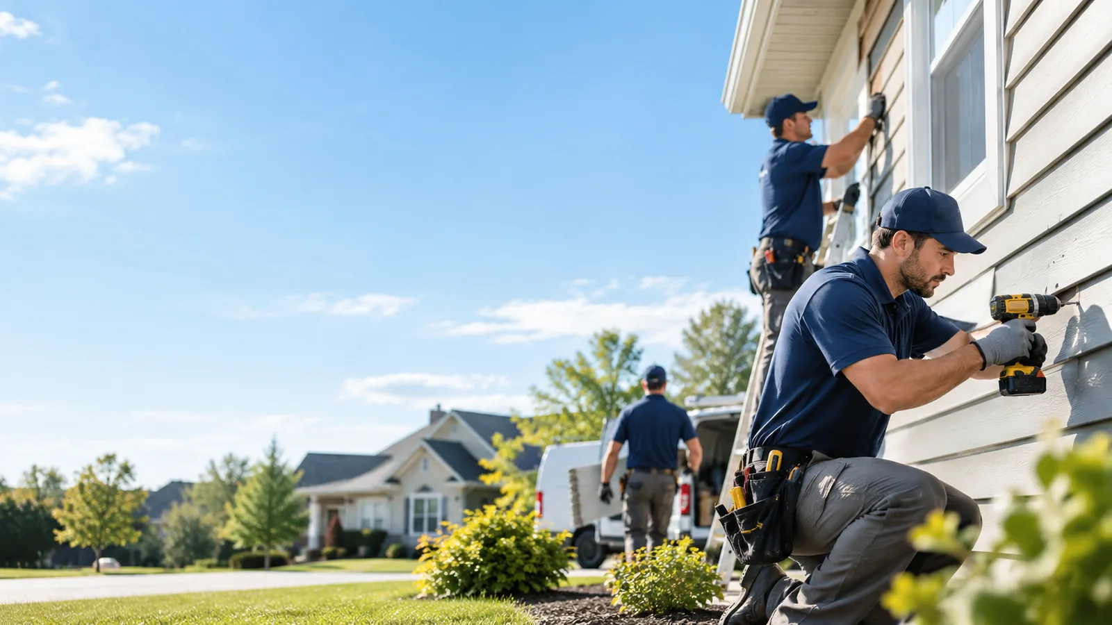 Commercial Siding Repair in Welsh, LA